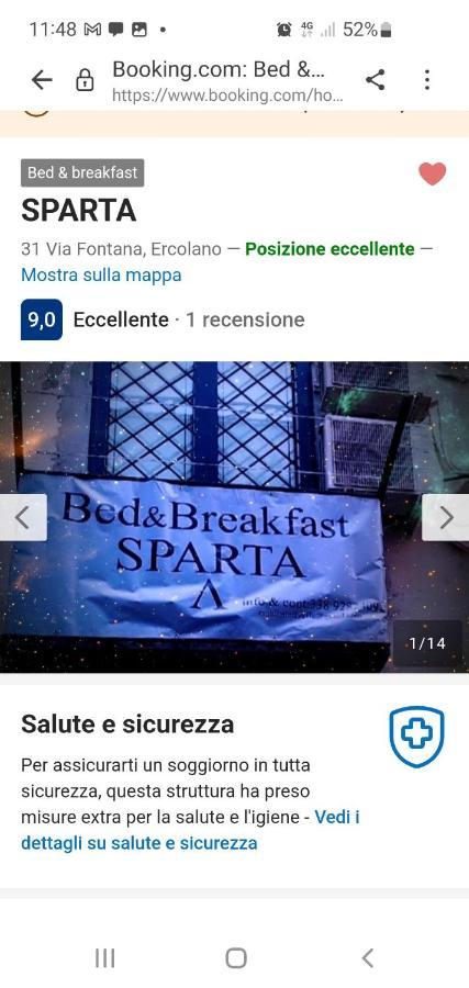 Sparta Ercolano Buitenkant foto